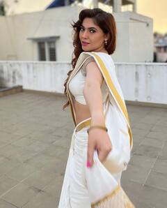 Actress Sherin Shringar : கேரள நாட்டு கிளியே! நடிகை ஷெரினின் சமீபத்திய புகைப்படங்கள் !