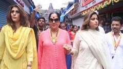 Ganesh Chaturthi: આ સેલેબ્સે કર્યા લાલબાગચા રાજાના દર્શન, જુઓ તસવીરો