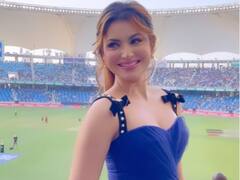 IND vs PAK: ટ્રોલિંગ પછી ફરીથી મેચ જોવા પહોંચી Urvashi Rautela, પેવેલિયનમાં બનાવ્યો Video