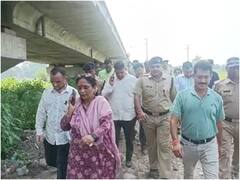 कोटद्वार में धंसे पुल का निरीक्षण करने पहुंचीं रितु खंडूरी, बोलीं- जल्द शुरू हो मरम्मत का काम