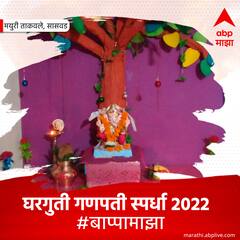 घरगुती गणपती स्पर्धा 2022 : आजचे #बाप्पामाझा विजेते...