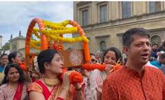 PHOTO: जर्मनीतही गणेशोत्सवाचा उत्साह! लेझीम, ढोल ताशाच्या गजर अन् भव्य मिरवणूक