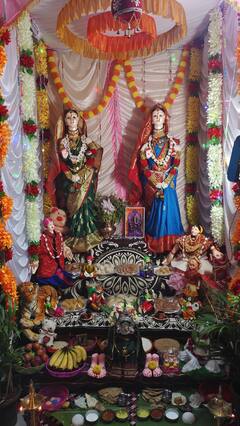 Gauri Aras Competition 2022 : गौरी आरास स्पर्धा, पाहा राज्यभरातील फोटो