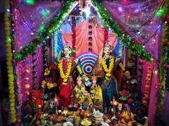 Gauri Aras Competition 2022 : गौरी पूजनाचा दिवस मोठ्या उत्साहात साजरा