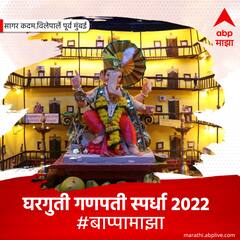 घरगुती गणपती स्पर्धा 2022 : आजचे #बाप्पामाझा विजेते...