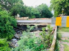 Ramdaspeth Nagpur : पावसामुळे खचला ब्रिटिशकालीन पूल, मनपाकडे हस्तांतरीत केल्यावर देखभालीची दखलच नाही