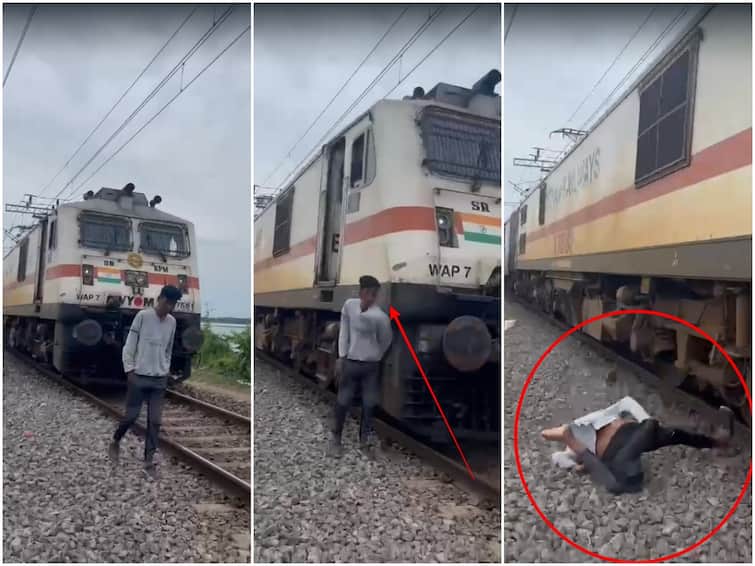 Hanumakonda train dashed youth shooting Insta reel video viral DNN Insta Reel : ప్రాణం మీదకు తెచ్చిన ఇన్ స్టా రీల్, వీడియో చేస్తుంటే ఢీకొట్టిన రైలు!