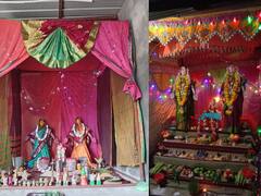 Gauri Aras Competition 2022 : गौराईंच्या आगमनाने भाविकांत उत्साह