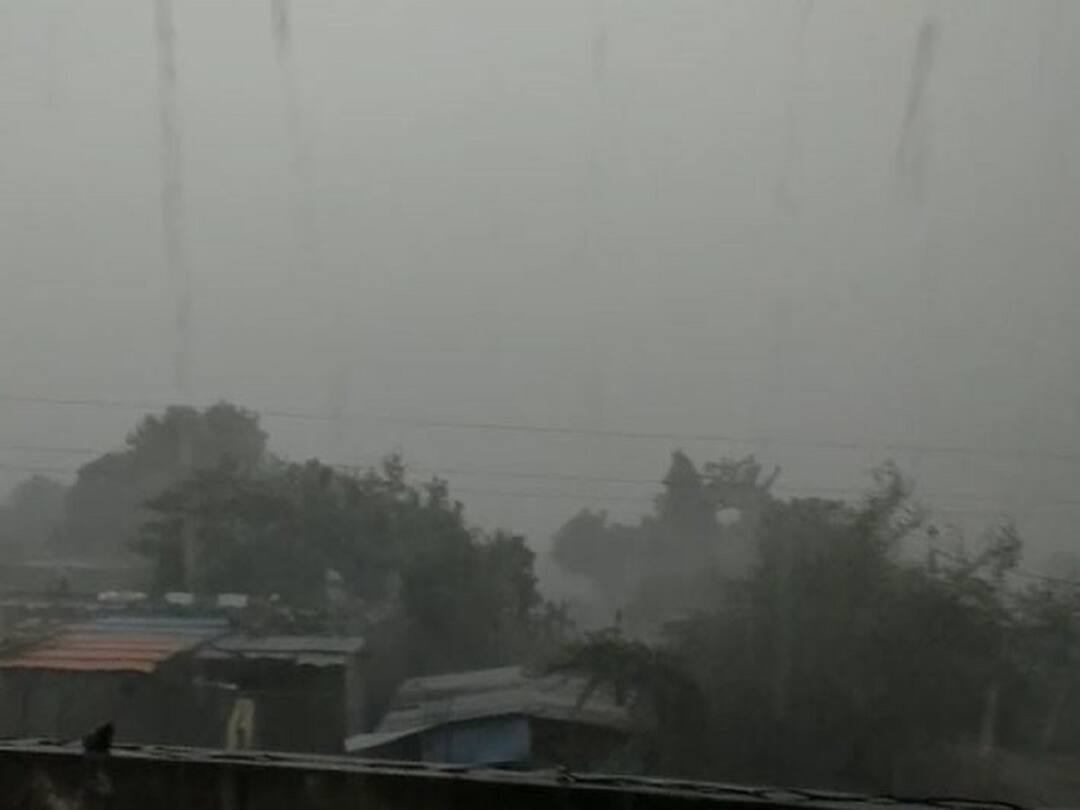 In Jalna district heavy loss of agricultural crops due to rain Jalna Rain : जालना जिल्ह्यात वादळी पाऊस, ऊसासह कापूस आणि मोसंबीला फटका, शेतकरी चिंतेत 