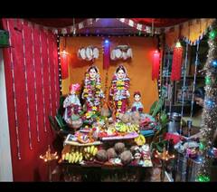 Gauri Aras Competition 2022 : गौराईंचे थाटात आगमन, घरोघरी  उत्साह