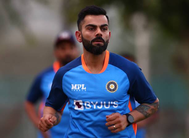 In-form Virat Kohli is heading to the high-octane India-Pakistan Asia Cup Super 4 fixture after scoring 59 runs off 44 balls in his previous match against Hong Kong. Pic: Getty Images