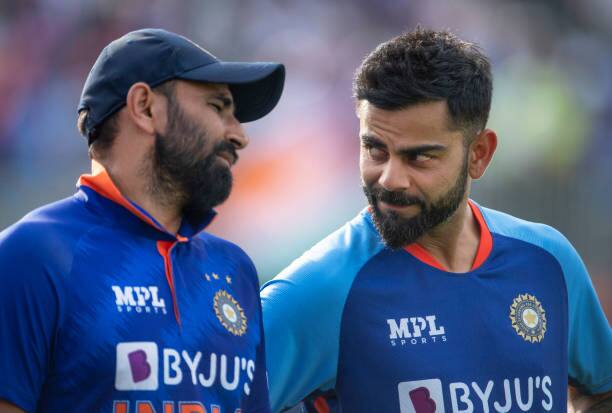 Virat has so far hit  97 sixes in 101 T20 matches for India. India's all-format skipper Rohit has smoked 165 sixes in 134 T20 matches. Pic: Getty Images