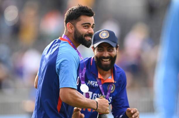 Virat Kohli is set to attain a historic feat in Ind vs Pak Asia Cup match on Sunday. Virat has a chance to join Rohit Sharma in the elite list. Pic: Getty Images