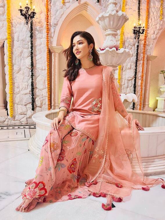 इंडियन लुक में हसीन लगीं रिद्धिमा पंडित