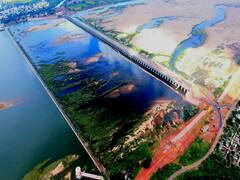 Sangam Barrage: మేకపాటి గౌతమ్‌రెడ్డి సంగం బ్యారేజ్ ప్రారంభం, డ్రోన్ ఫొటోలపై ఓ లుక్కేయండి!