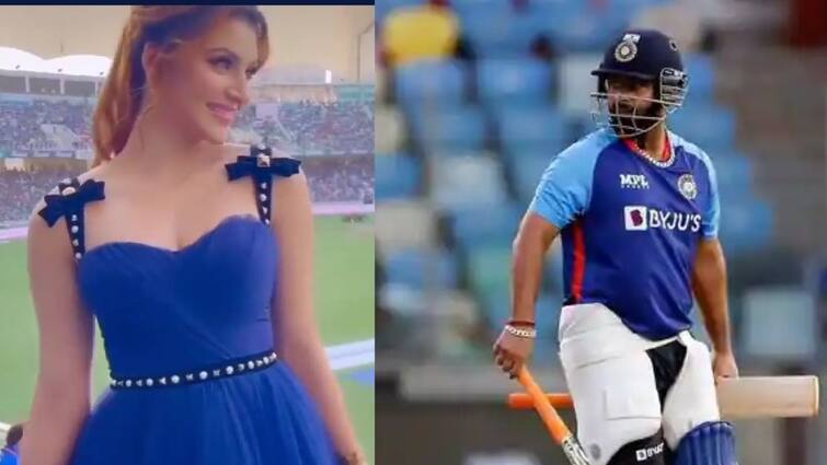 IND vs PAK Asia Cup 2022: Urvashi Rautela Jokes Go Flying After Rishabh Pant's Poor Show IND vs PAK: গ্যালারিতে ঊর্বশী, ব্যাটে রান নেই পন্থের, কী বলছে সোশাল মিডিয়া?