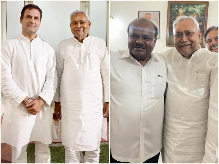 Loksabha election 2024 Bihar CM Nitish Kumar in delhi meet Rahul Gandhi, Arvind Kejriwal and other leaders Nitish Kumar Delhi Visit: राहुल गांधी से की विपक्षी एकजुटता पर बात, दूसरे दिन केजरीवाल से मिलेंगे नीतीश | बड़ी बातें