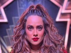 PHOTO: लाल रंगाच्या ड्रेसमध्ये निया शर्माचा बोल्ड अवतार; पाहा खास फोटो!