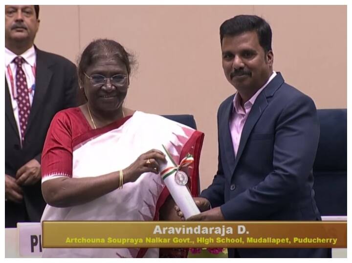 Teachers Day 2022: President Droupadi Murmu Presents National Awards To Teachers