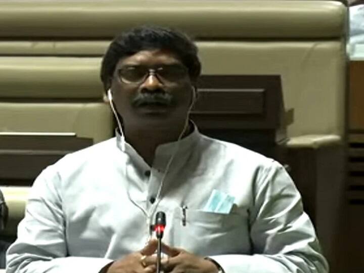 Jharkhand Political Crisis CM Hemant Soren attack on bjp and wins trust vote in assembly  Jharkhand Politics: BJP की साजिशों का जवाब देने और लोकतंत्र को बचाने के लिए लाया गया प्रस्ताव- हेमंत सोरेन 