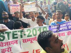 पटना में शिक्षक अभ्यर्थियों की पुलिस से झड़प, शिक्षा मंत्री चंद्रशेखर से मिलना चाहते थे, किसी ने नहीं सुनी