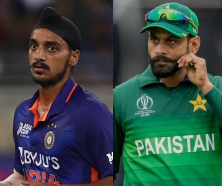 Mohammad Hafeez supported arshdeep singh trolled after india lose IND vs PAK : भारताच्या पराभवानंतर अर्शदीपवर नेटकऱ्यांचा संताप, पाकिस्तानी खेळाडूनं दिली 'ही' प्रतिक्रिया