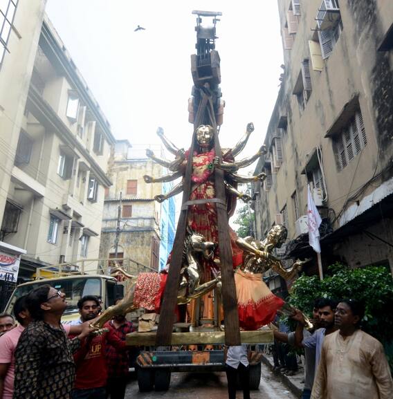 অষ্টধাতুর ১ টন দুর্গা