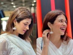 શ્રદ્ધા દાસનો વ્હાઈટ ડ્રેસમાં જોવા મળ્યો કાતિલ અંદાજ, જુઓ વાયરલ તસવીરો