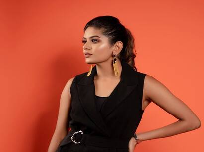 Aditi Shankar : கஞ்சா பூவு கண்ணால... நாயகி அதிதியின் ரிசெண்ட் கிளிக்ஸ்...!