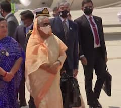 दिल्ली पहुंची बांगलादेश की प्रधानमंत्री शेख हसीना, एयरपोर्ट पर हुआ भव्य स्वागत, तस्वीरों में देखें