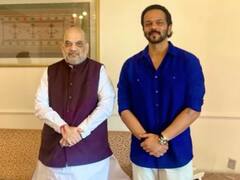 अमित शाह से मिले निर्देशक रोहित शेट्टी, शेयर कीं मीटिंग की तस्वीरें