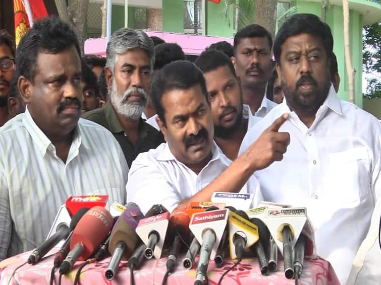 Seeman criticises puthumai penn scheme launched by Tamilnadu government as fake Video : கையேந்த வைப்பதுதான் புதுமைப்பெண் திட்டமா? முதலில் தரமான கல்வியை கொடுங்கள் - சீமான் ஆவேசம்..