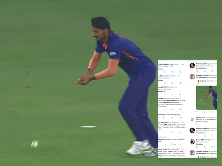 asia cup 2022 ind vs pak arshdeep singh trolled after india lose virat kohli supported Asia Cup 2022 : कॅच सोडल्यामुळे अर्शदीप सिंह होतोय ट्रोल, मीम्स व्हायरल; विराट म्हणाला...