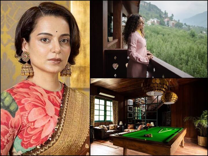 Kangana Ranaut House Inside Photos: बॉलीवुड एक्ट्रेस कंगना रनौत (Kangana Ranaut) एक बेहद ही आलिशान घर में रहती हैं. उनका घर अंदर से ऐसा है कि देख आप हैरत में पड़ जाएं.