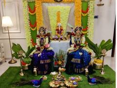 Gauri Aras Competition 2022 : गौरीचं विविध रूप, पाहा फोटो