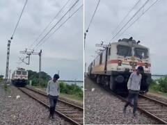 Watch: ਟ੍ਰੈਕ ਦੇ ਕੋਲ ਇੰਸਟਾਗ੍ਰਾਮ ਰੀਲ ਬਣਾ ਰਿਹਾ ਸੀ ਨੌਜਵਾਨ, ਟਰੇਨ ਨਾਲ ਹੋਈ ਜ਼ਬਰਦਸਤ ਟੱਕਰ! ਦਿਲ ਦਹਲਾ ਦੇਵੇਗਾ ਵੀਡੀਓ