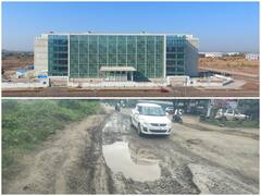 Photo : गुंतवणुकीसाठी आलेली चीनची कंपनी औरंगाबादचे खड्डे पाहून अर्ध्या रस्त्यातून परतली