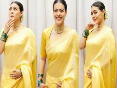 Kajol ਦੀ ਇਸ ਅਦਾ 'ਤੇ ਅਜੈ ਦੇਵਗਨ ਤਾਂ ਕੀ ਤੁਸੀਂ ਵੀ ਹੋ ਜਾਓਗੇ ਫਿਦਾ, ਪੀਲੀ ਸਾੜੀ 'ਚ ਨਜ਼ਰ ਆਈ ਖੂਬਸੂਰਤੀ