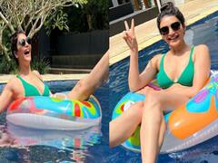 Karishma Tanna Pics: ग्रीन बिकिनी में तस्वीरें शेयर कर करिश्मा तन्ना ने बढ़ाया सोशल मीडिया का पारा