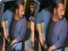 సల్మాన్ ఖాన్ జేబులో గ్లాసు - దాచేయాలనుకున్నాడు, కానీ కెమేరాకు దొరికేశాడు!