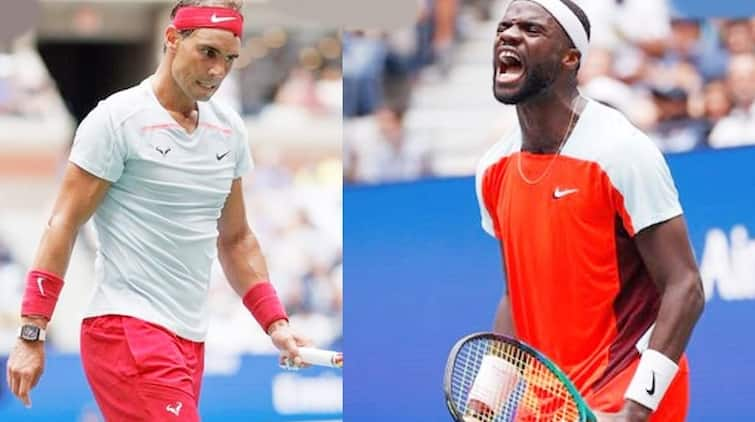 Rafael Nadal, US Open 2022:  Rafael Nadal knocked out of US Open 2022, loses to Frances Tiafoe in round of 16 Rafael Nadal, US Open 2022: Rafael Nadal  બન્યો ઉલટફેરનો શિકાર, US Openમાં 12 વર્ષ નાના પ્લેયરે હરાવ્યો