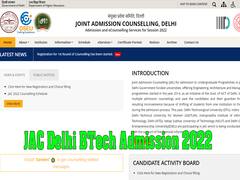 BTech Admission 2022: जेएसी दिल्ली बीटेक में एडमिशन के लिए रजिस्ट्रेशन शुरू, ऐसे करें आवेदन