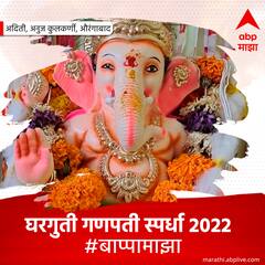 घरगुती गणपती स्पर्धा 2022 : आजचे #बाप्पामाझा विजेते...