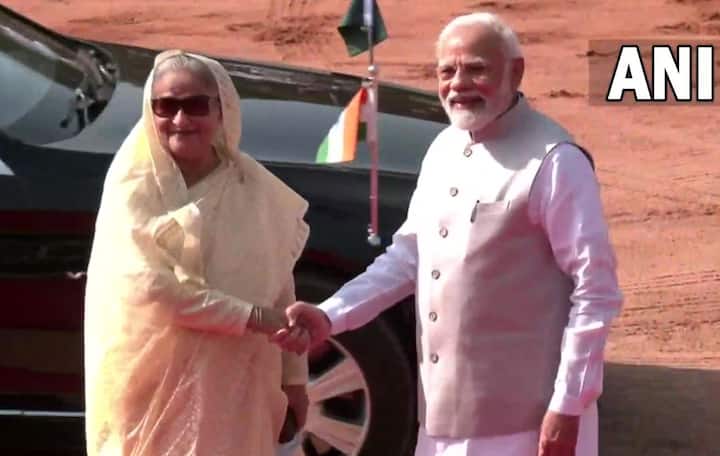 Bangladesh PM Delhi Visit: બાંગ્લાદેશના પ્રધાનમંત્રી શેખ હસીના ભારત પ્રવાસે આવ્યા છે. આજે તેઓ પ્રધાનમંત્રી મોદી સાથે બેઠક કરશે.