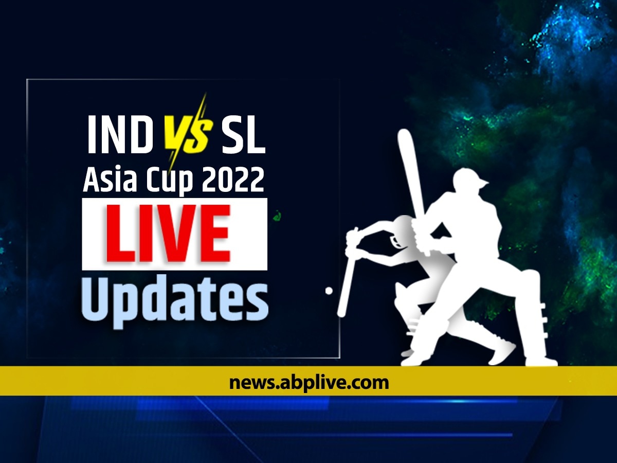 IND vs SL T20 Live Updates Asia Cup Super 4 India vs Sri Lanka Live