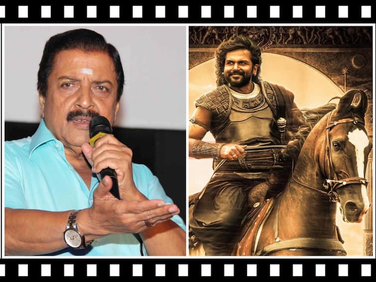 Actor Sivakumar about karthi role as Vandhiya devan character ‛வரலாற்றில் இவ்வளவு சுவாரஸ்யமா வந்தியத் தேவன் இருந்திருப்பானா?’ -நடிகர் சிவக்குமார் பேச்சு!