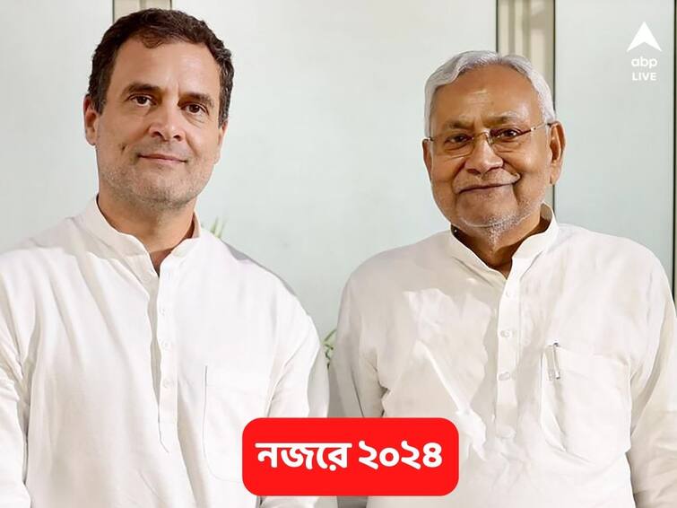 Lok Sabha Election 2024 Nitish Kumar meets Rahul Gandhi aims to bring opposition parties under one umbrella Lok Sabha Election 2024: প্রধানমন্ত্রী হতে চান না, বিরোধী দলগুলিকে একছাতার তলায় আনাই লক্ষ্য, রাহুলের সঙ্গে সাক্ষাৎ সেরে বললেন নীতীশ