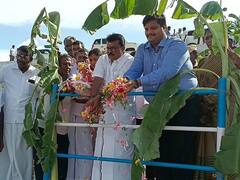 கரூர்: நொய்யல், ஆத்துப்பாளையம் நீர்த்தேக்கத்திலிருந்து பாசனத்திற்காக தண்ணீர் திறப்பு