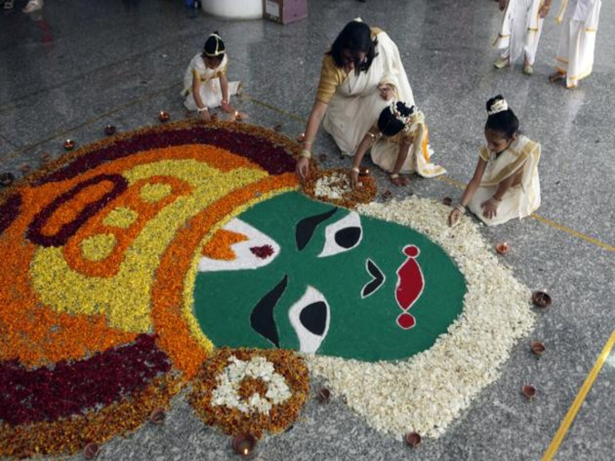 Onam Pookalam 2022 : அட ! ஓணம் பூக்கோலத்துல  இத்தனை பூக்களை பயன்படுத்துறாங்களா?