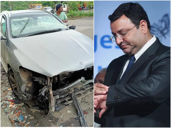 Highway Authority take action after three months of Cyrus Mistry car accident Crash cushion installed at scene Marathi News Cyrus Mistry: सायरस मिस्त्री यांचा कार अपघातानंतर महामार्ग प्राधिकरणाला जाग; घटनास्थळावर बसवले क्रॅश कुशन